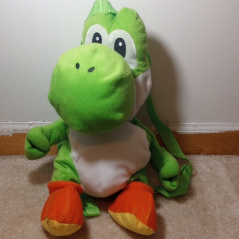 Nintendo Yoshi The Dinosaur Plush Backpack